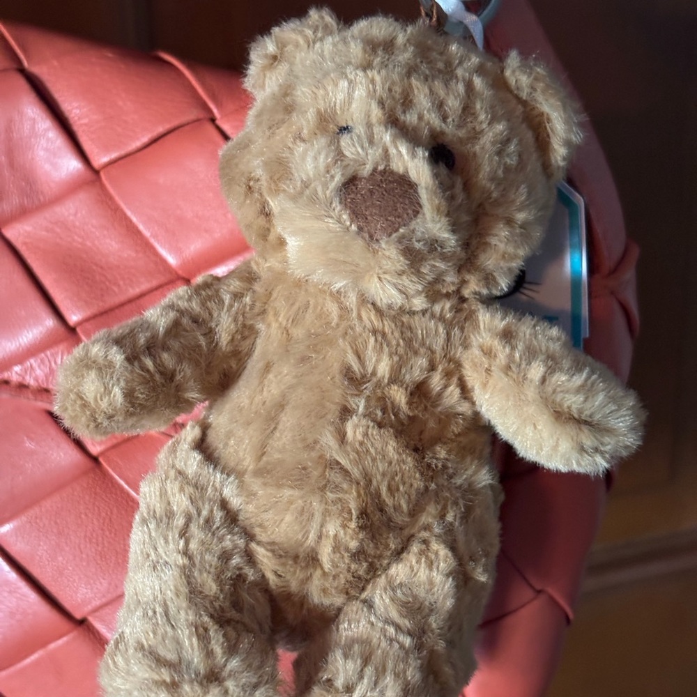 Jellycat BARTHOLOMEW BEAR Bag Charm Authentic direct from Jellycat Brown collect - Picture 2 of 16
